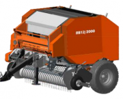 RB12/2000 NW Пресс-подбор Камера 1,2х1,2 Ш/з 2,0м. Обвяз шпагат/сетка