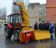 Снегоочиститель фрезерно-роторный ДЭМ-124-01 (телескоп комплект под 82.1, 92П)