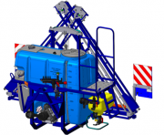 Опрыскиватель навесной штанговый ОН-800-15 с гидравлическим раскладыванием и подъёмом