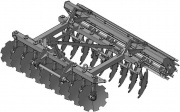 Борона дисковая навесная DANA БДН 2,4х2